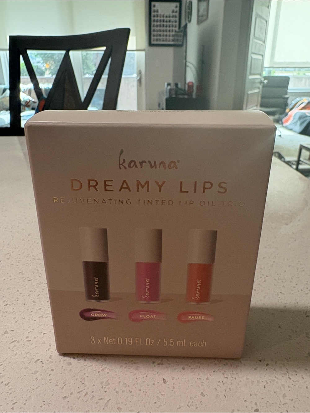 Dreamy Lips Rejuvenating Tinted Lip Oil Trio - Pink, Peach, Mauve